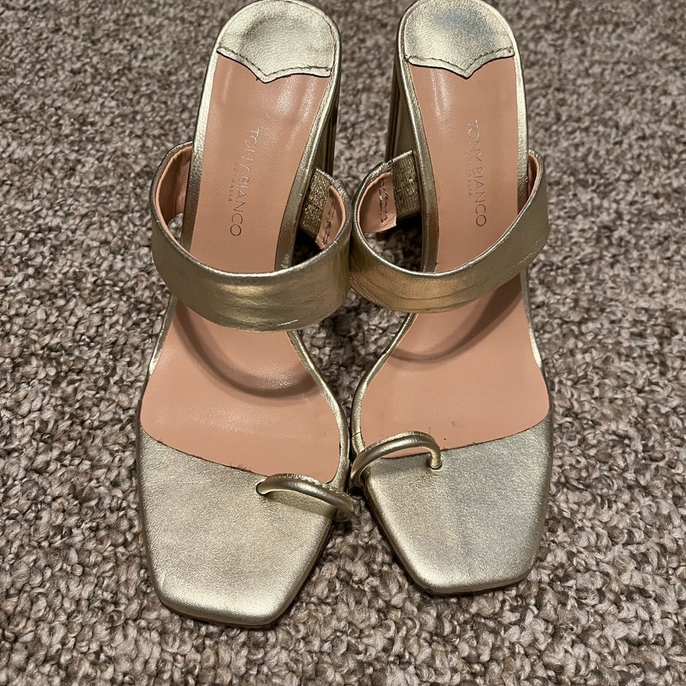 Tony Bianco Gold Women's Heels